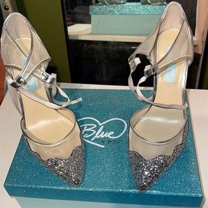 Blue Betsey Johnson heels